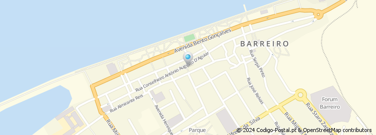 Mapa de Praça Gago Coutinho e Sacadura Cabral