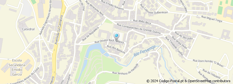Mapa de Rua Raúl Teixeira