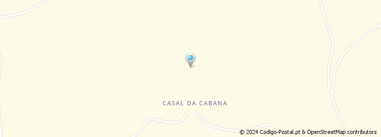 Mapa de Casal da Cabana