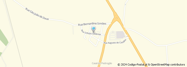 Mapa de Rua Orfeão Caldense