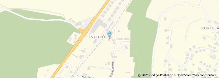 Mapa de Rua de Esteiró