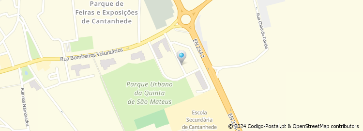 Mapa de Quinta de São Mateus