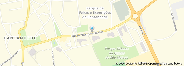 Mapa de Rua dos Bombeiros