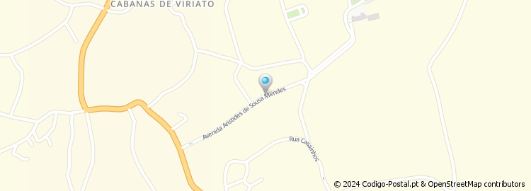 Mapa de Avenida Doutor Aristides Sousa Mendes