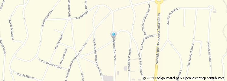 Mapa de Avenida General Carmona