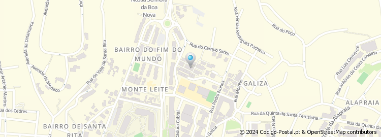 Mapa de Rua Alves Redol