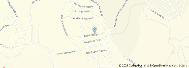 Mapa de Rua do Bocage