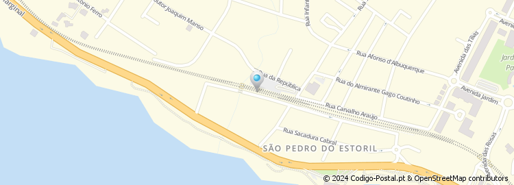 Mapa de Rua dos Lusíadas