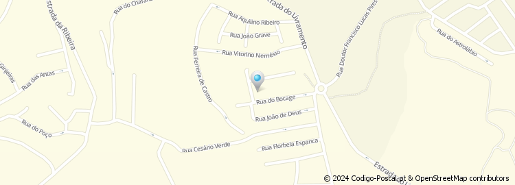 Mapa de Rua Fernando Namora