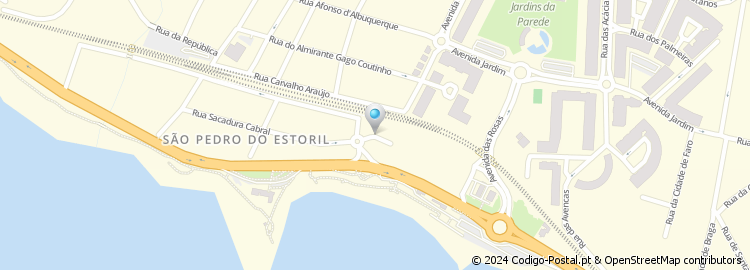Mapa de Rua General Domingos de Oliveira