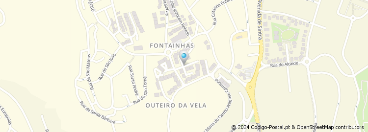 Mapa de Rua João da Cruz Viegas