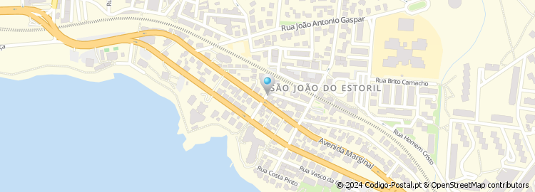 Mapa de Rua John Watts Garland