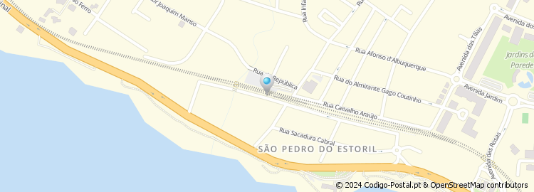 Mapa de Rua Luís de Camões