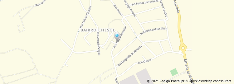 Mapa de Rua Roque Gameiro