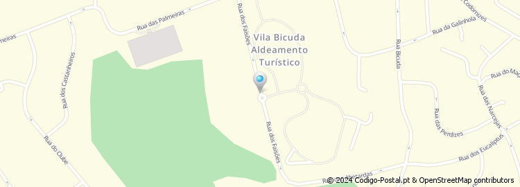 Mapa de Urbanização Quinta da Bicuda