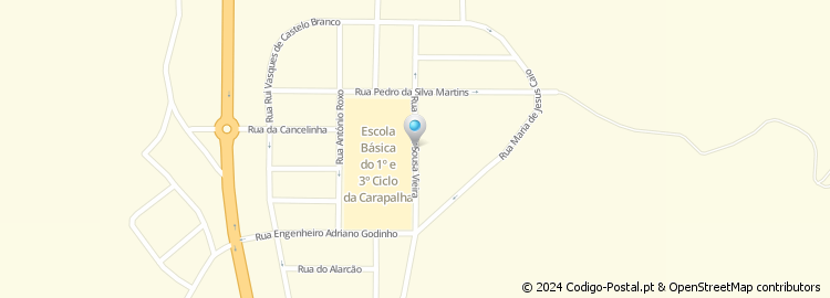 Mapa de Rua Doutor Sousa Vieira