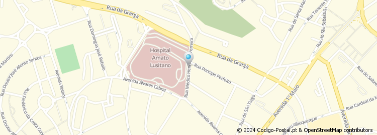 Mapa de Rua Médico Henrique Ferreira