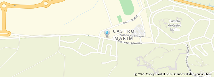 Mapa de Apartado 35, Castro Marim