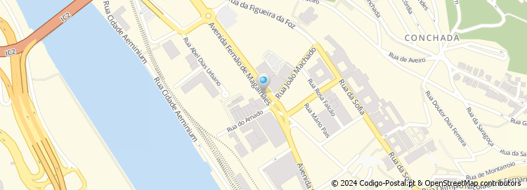 Mapa de Apartado 377, Coimbra