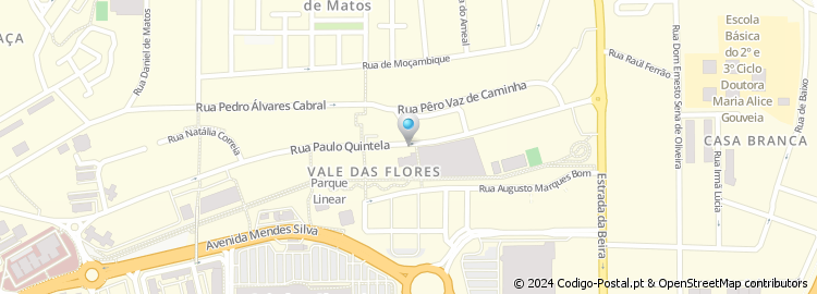 Mapa de Bairro Vale das Flores