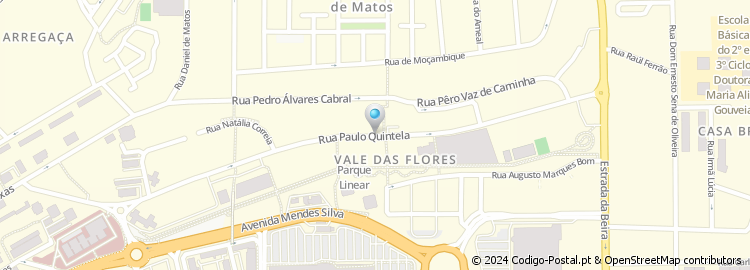 Mapa de Rua Doutor Paulo Quintela