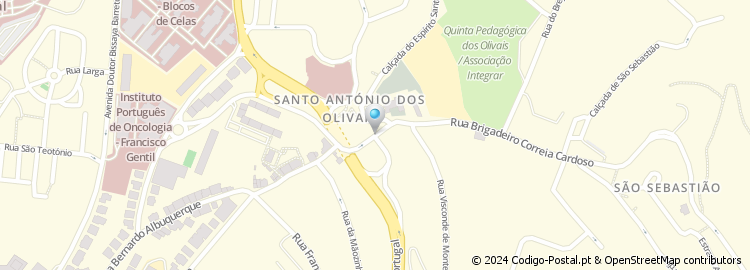 Mapa de Rua Flávio Rodrigues