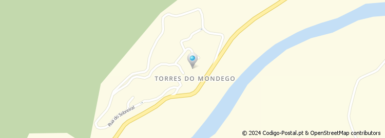Mapa de Rua Monsenhor Alves Brás