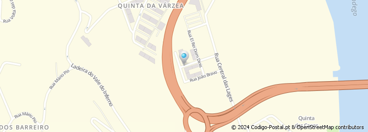 Mapa de Rua Quinta da Varzea