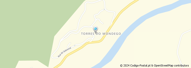 Mapa de Travessa de Santo António