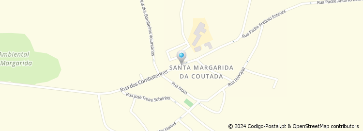 Mapa de Rua dos Combatentes