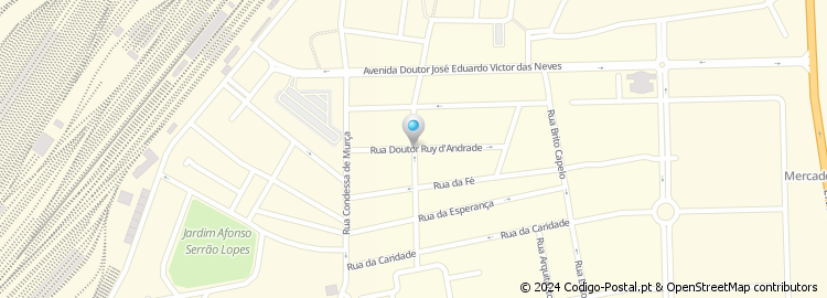 Mapa de Rua Doutor Ruy de Andrade