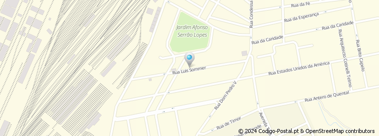 Mapa de Rua Luís Sommer