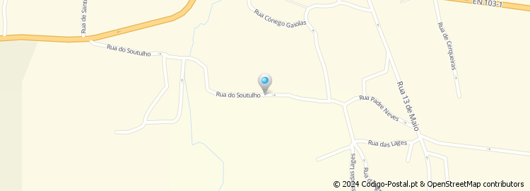 Mapa de Rua do Souto