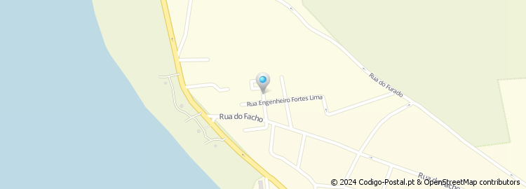 Mapa de Rua Manuel Ribeiro