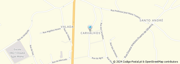 Mapa de Rua Cabo Reinaldo Portela