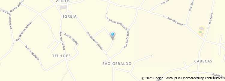 Mapa de Rua José Maria Silva Garganta