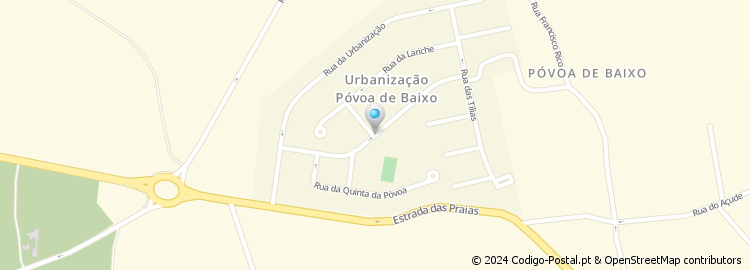 Mapa de Rua Quinta da Povoa