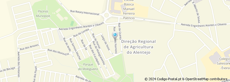 Mapa de Rua Fernando Namora