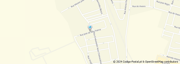 Mapa de Rua José da Silva Palma