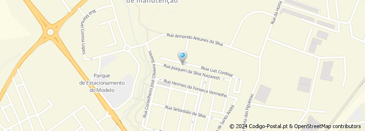 Mapa de Rua Luís Cordovil