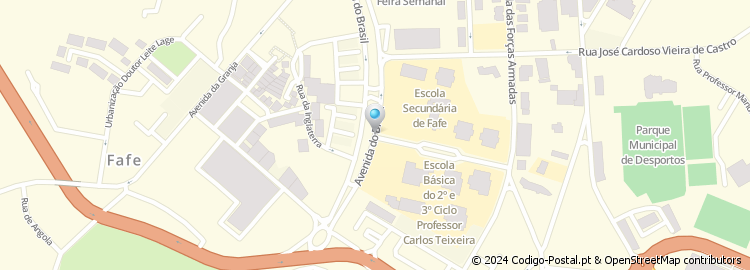 Mapa de Rua da Quinta