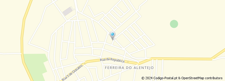 Mapa de Rua António Joaquim Orvalho Hespanhol