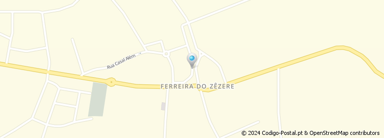 Mapa de Apartado 70, Ferreira do Zêzere