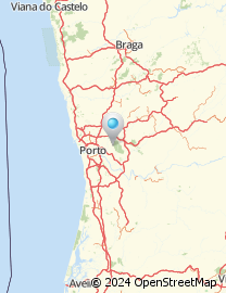 Mapa de Apartado 105, São Pedro da Cova