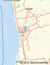 Mapa de Rua Bombeiros Voluntários de Gondomar