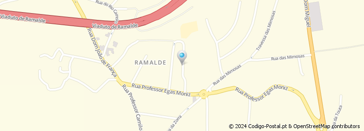 Mapa de Rua Escola de Ramalde