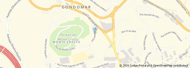 Mapa de Rua Sidónio Pais