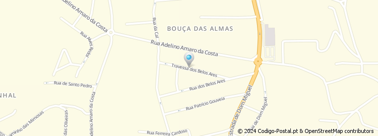 Mapa de Travessa Belos Ares