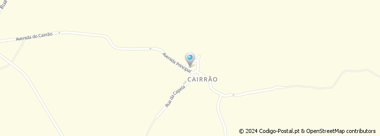 Mapa de Rua do Calvário