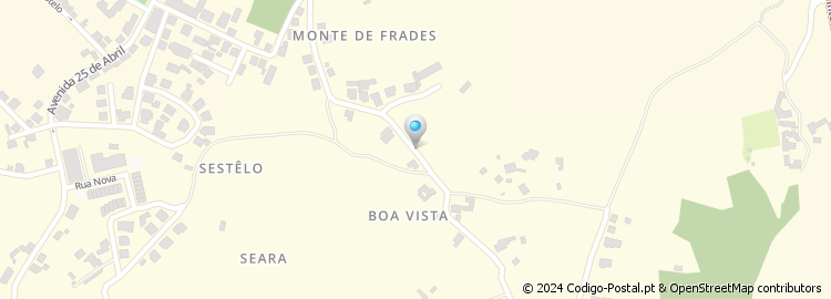 Mapa de Rua da Seara